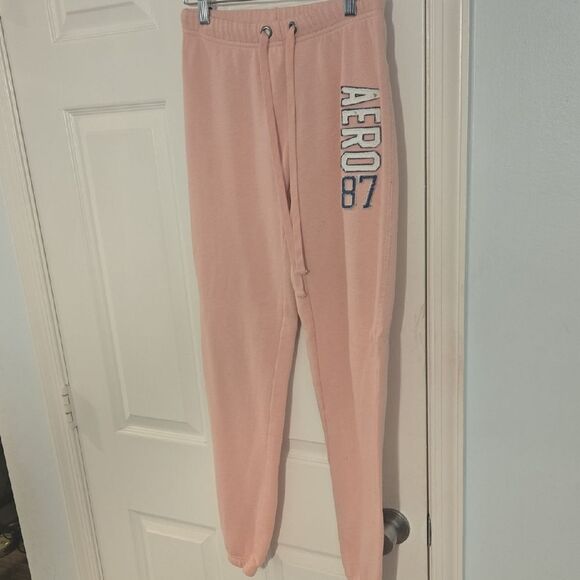 Aeropostale Light Pink Sweatpants - Picture 1 of 5
